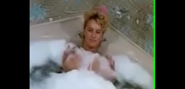 RETRO blond with huge tits